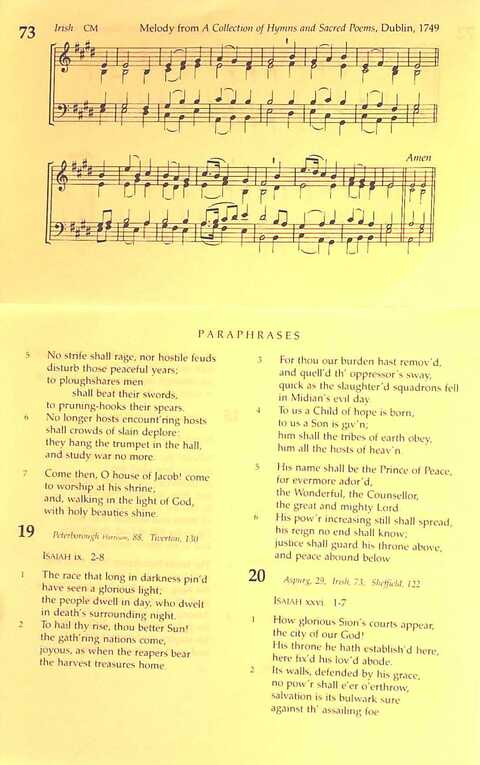The Irish Presbyterian Hymnbook page 654