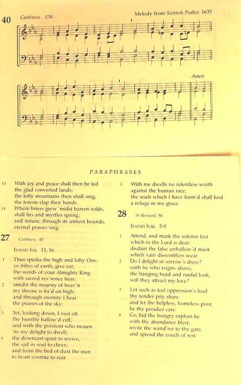 The Irish Presbyterian Hymnbook page 672