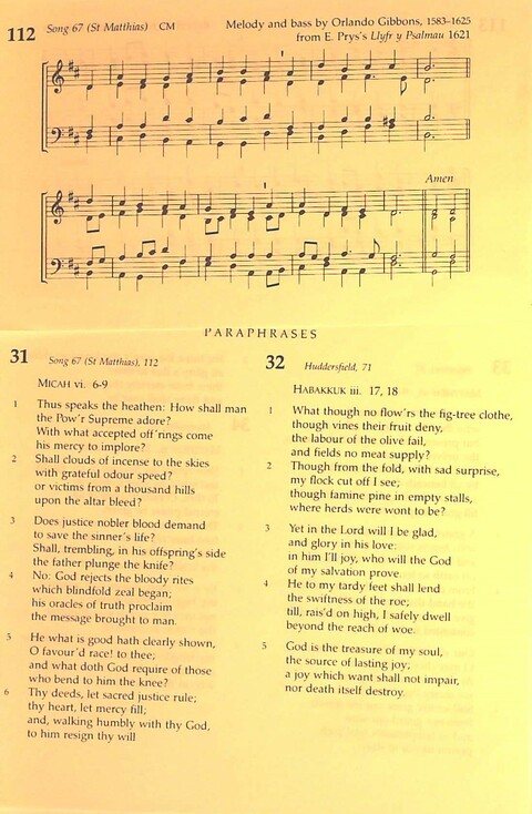 The Irish Presbyterian Hymnbook page 678