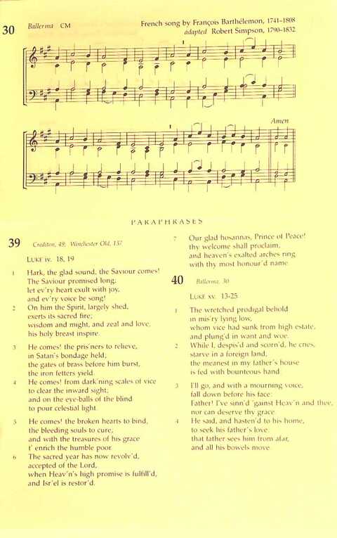 The Irish Presbyterian Hymnbook page 696