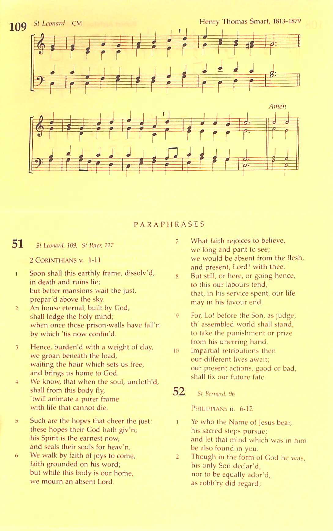 The Irish Presbyterian Hymbook page 716
