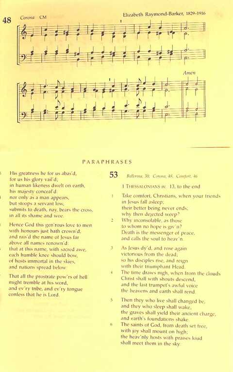 The Irish Presbyterian Hymnbook page 722