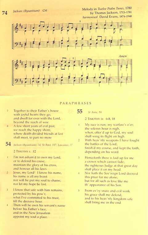 The Irish Presbyterian Hymbook page 726