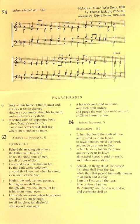 The Irish Presbyterian Hymbook page 753