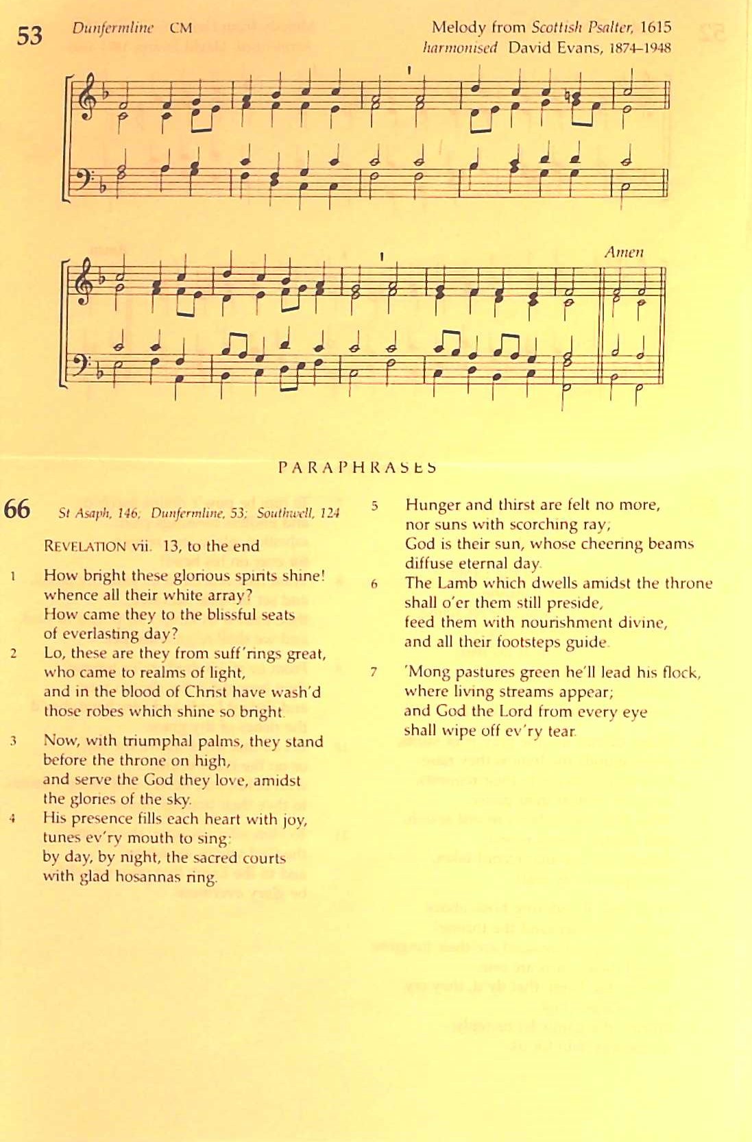 The Irish Presbyterian Hymbook page 757