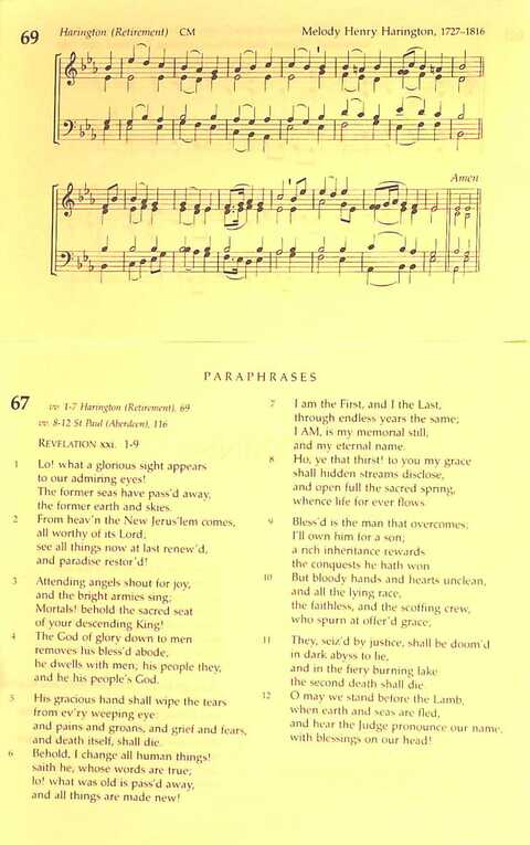 The Irish Presbyterian Hymnbook page 759