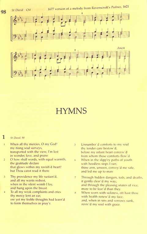 The Irish Presbyterian Hymbook page 761