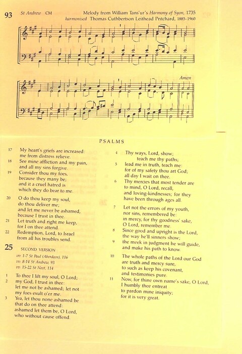 The Irish Presbyterian Hymbook page 88