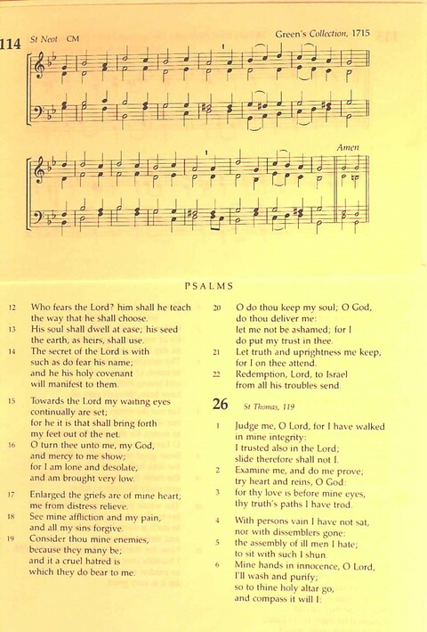The Irish Presbyterian Hymnbook page 90