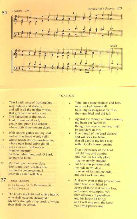 The Irish Presbyterian Hymnbook page 93