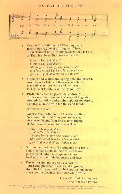 The Irish Presbyterian Hymnbook page 934