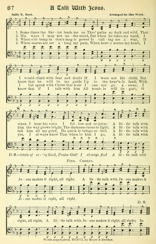 Inspiring Songs No. 1: for the Sunday school page 97
