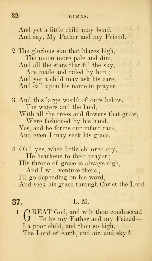 The Infant-School Hymn-Book page 32