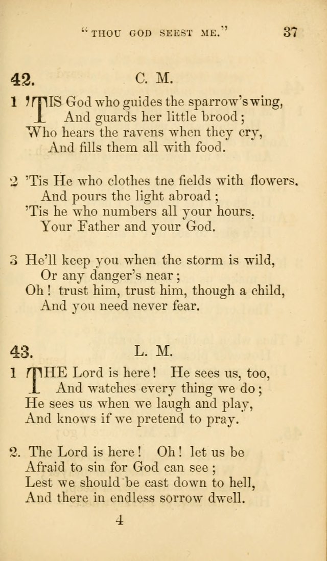 The Infant-School Hymn-Book page 37