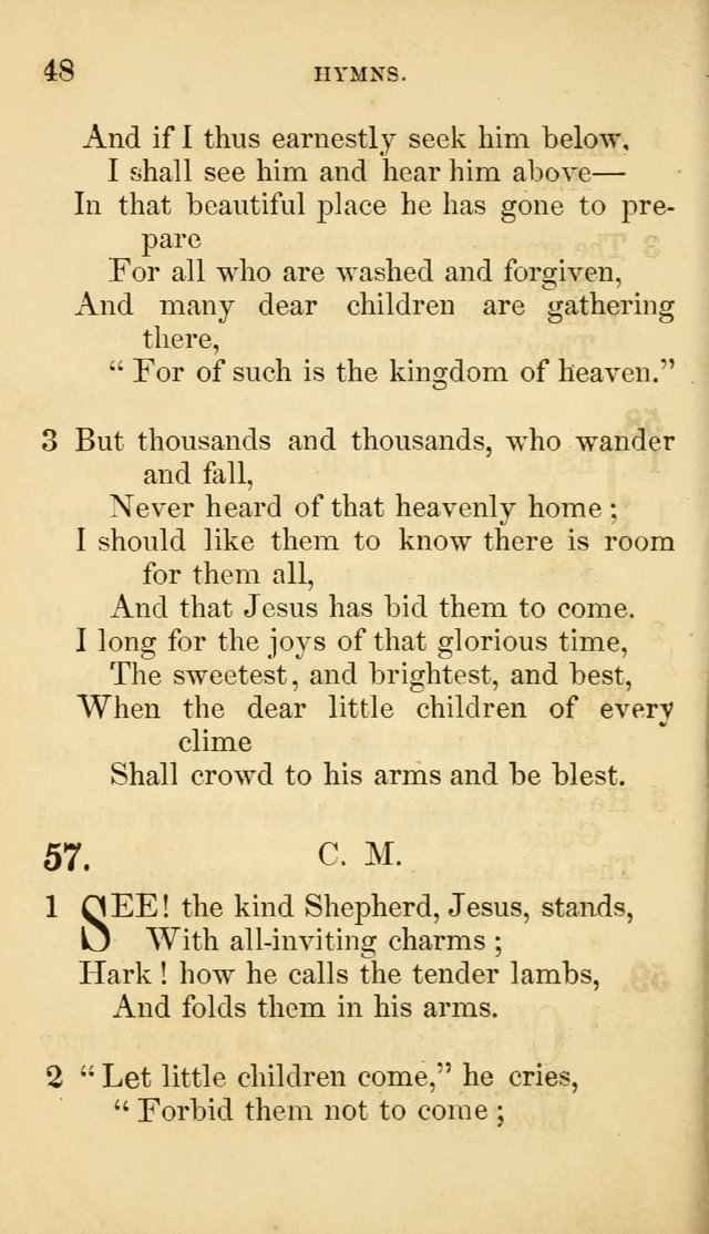 The Infant-School Hymn-Book page 48