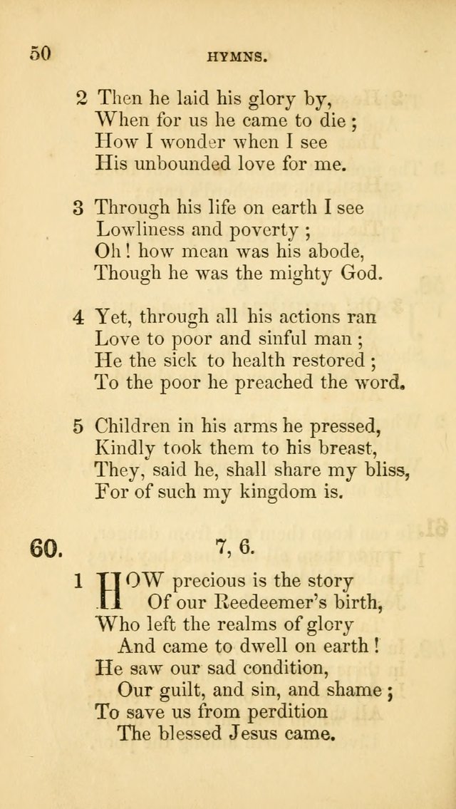The Infant-School Hymn-Book page 50