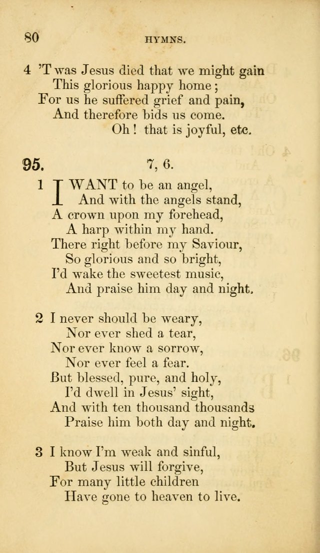 The Infant-School Hymn-Book page 80