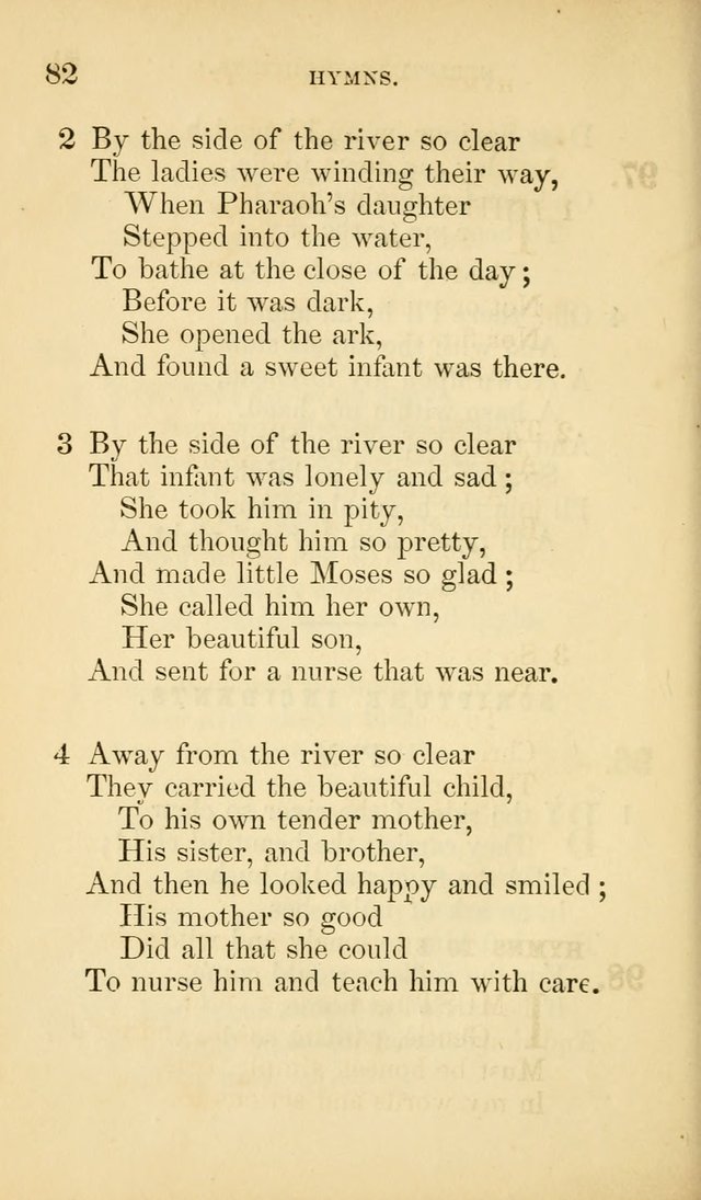 The Infant-School Hymn-Book page 82