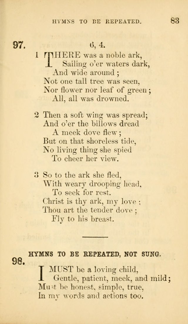 The Infant-School Hymn-Book page 83
