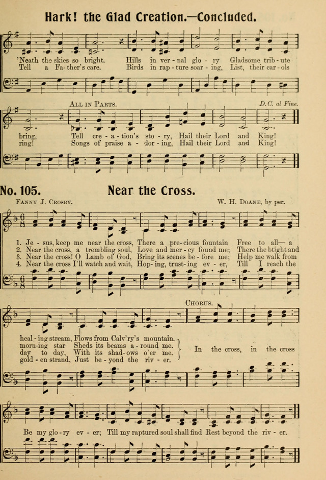 Ideal Sunday School Hymns page 105