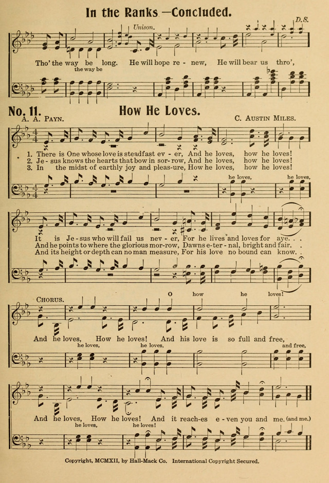 Ideal Sunday School Hymns page 11