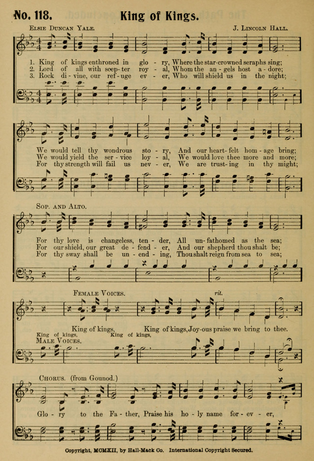 Ideal Sunday School Hymns page 118