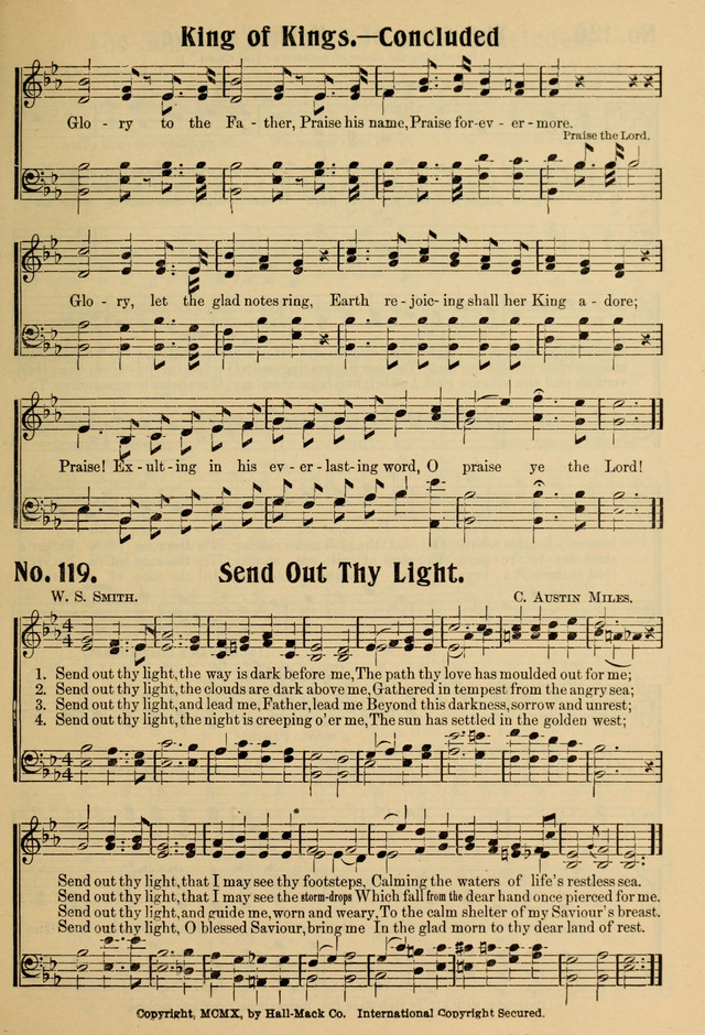 Ideal Sunday School Hymns page 119