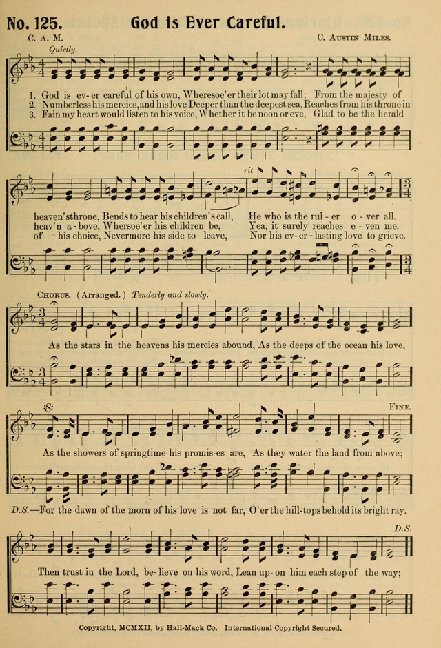Ideal Sunday School Hymns page 125
