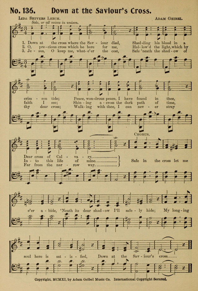 Ideal Sunday School Hymns page 136