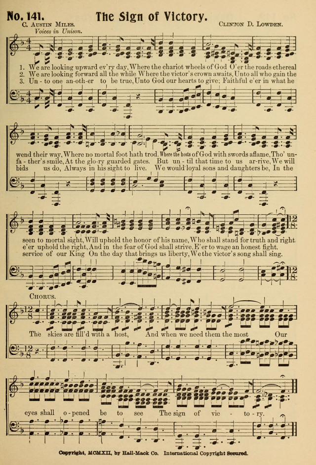 Ideal Sunday School Hymns page 141