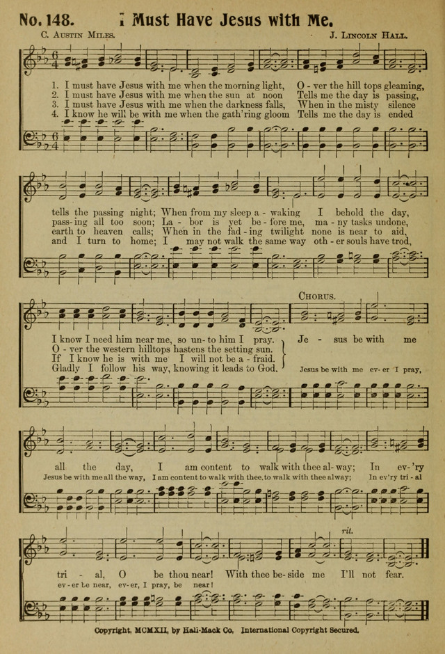 Ideal Sunday School Hymns page 148