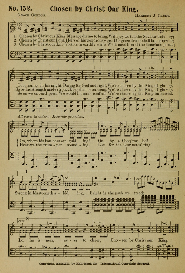 Ideal Sunday School Hymns page 152
