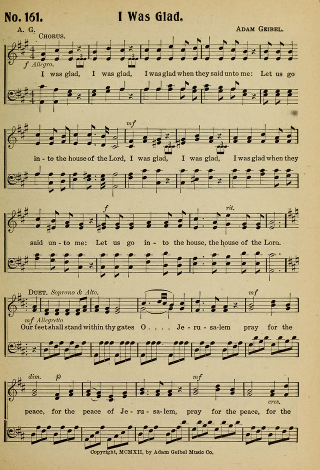 Ideal Sunday School Hymns page 161