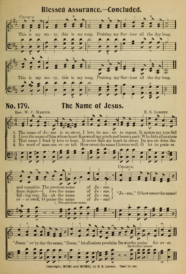 Ideal Sunday School Hymns page 181