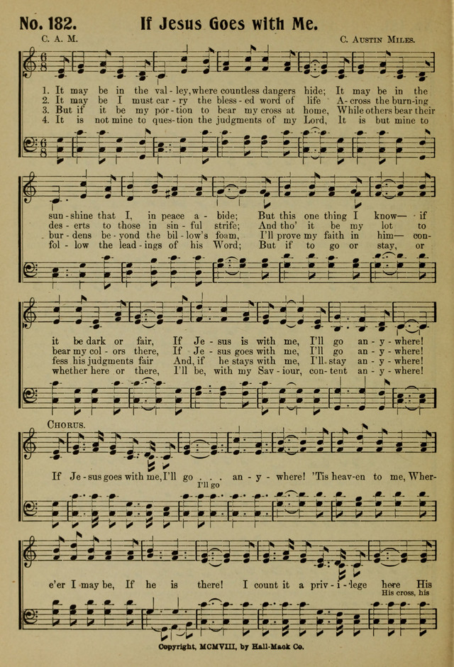 Ideal Sunday School Hymns page 184