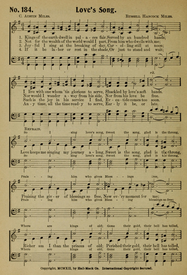 Ideal Sunday School Hymns page 186