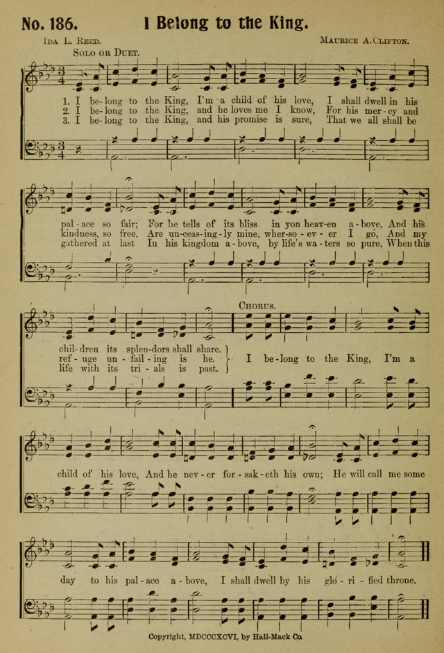 Ideal Sunday School Hymns page 188
