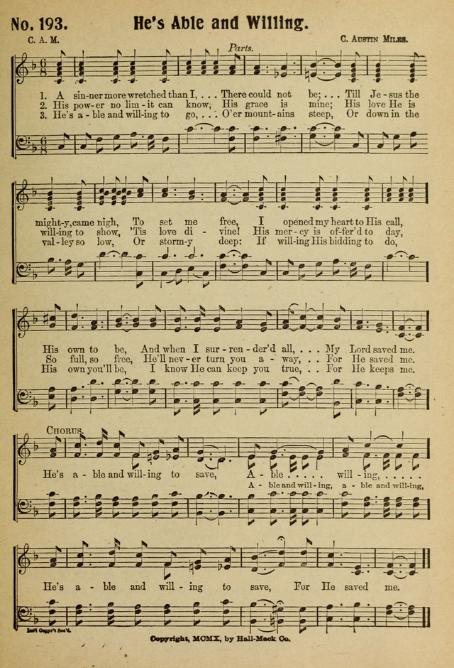 Ideal Sunday School Hymns page 193