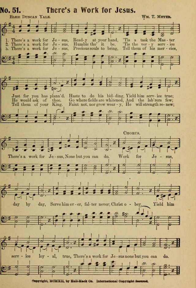 Ideal Sunday School Hymns page 51