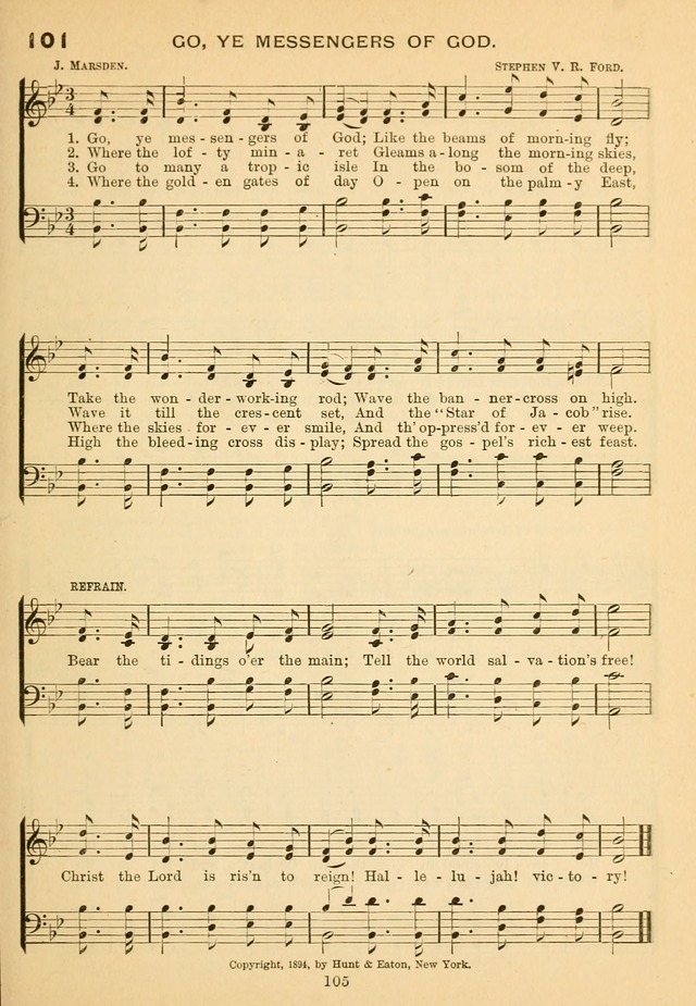 Imperial Songs: for Sunday schools, social meetings, Epworth leagues, revival services page 110