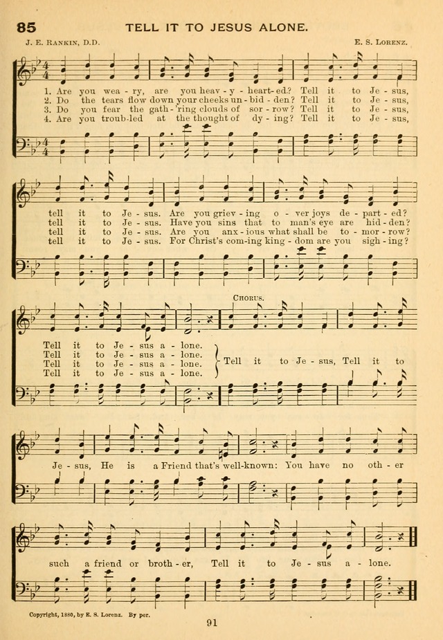 Imperial Songs: for Sunday schools, social meetings, Epworth leagues, revival services page 96