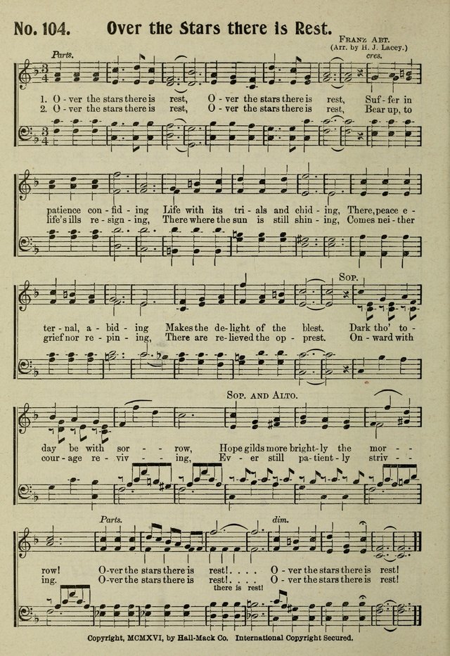 Jubilate : A Modern Sunday-School Hymnal page 105