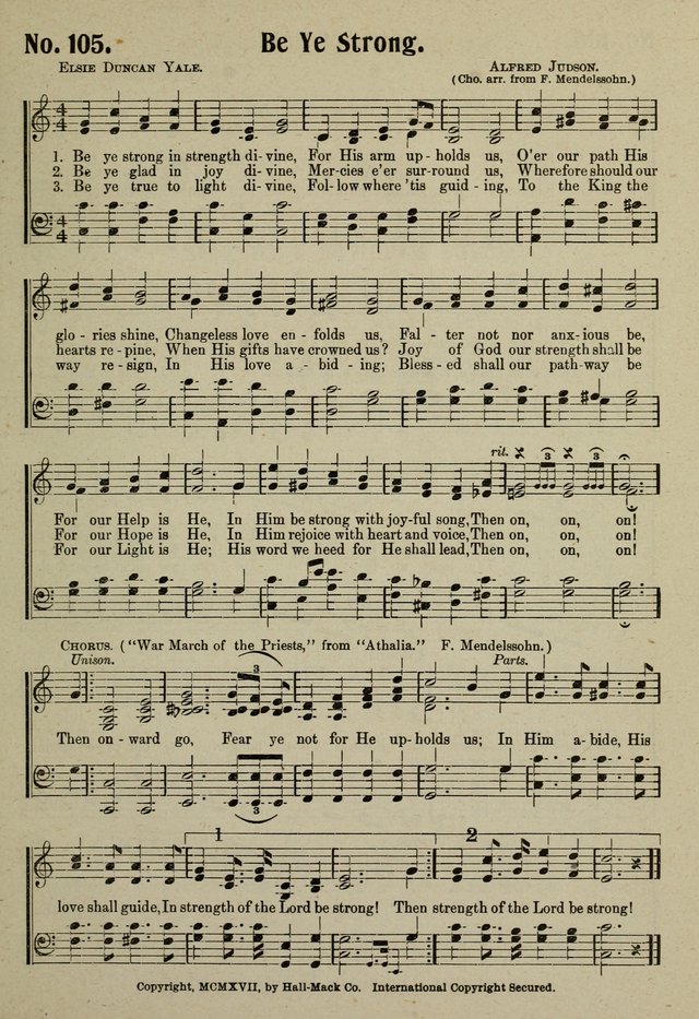 Jubilate : A Modern Sunday-School Hymnal page 106