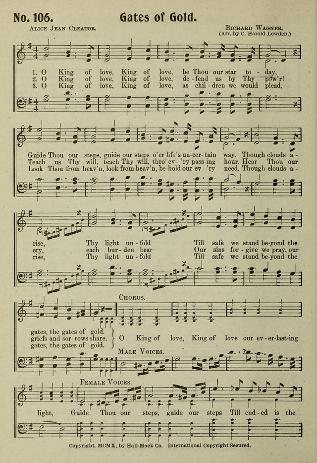 Jubilate : A Modern Sunday-School Hymnal page 107