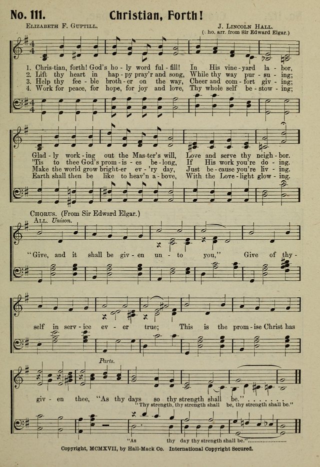 Jubilate : A Modern Sunday-School Hymnal page 112