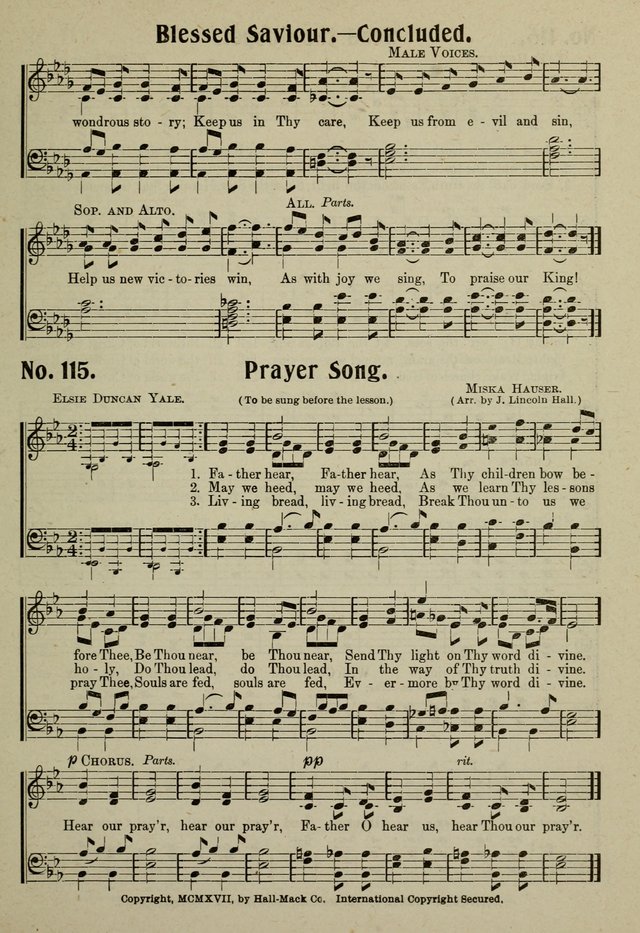 Jubilate : A Modern Sunday-School Hymnal page 116