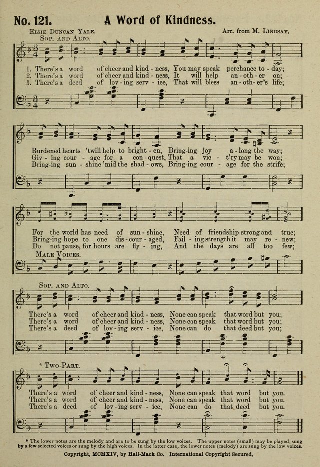 Jubilate : A Modern Sunday-School Hymnal page 122