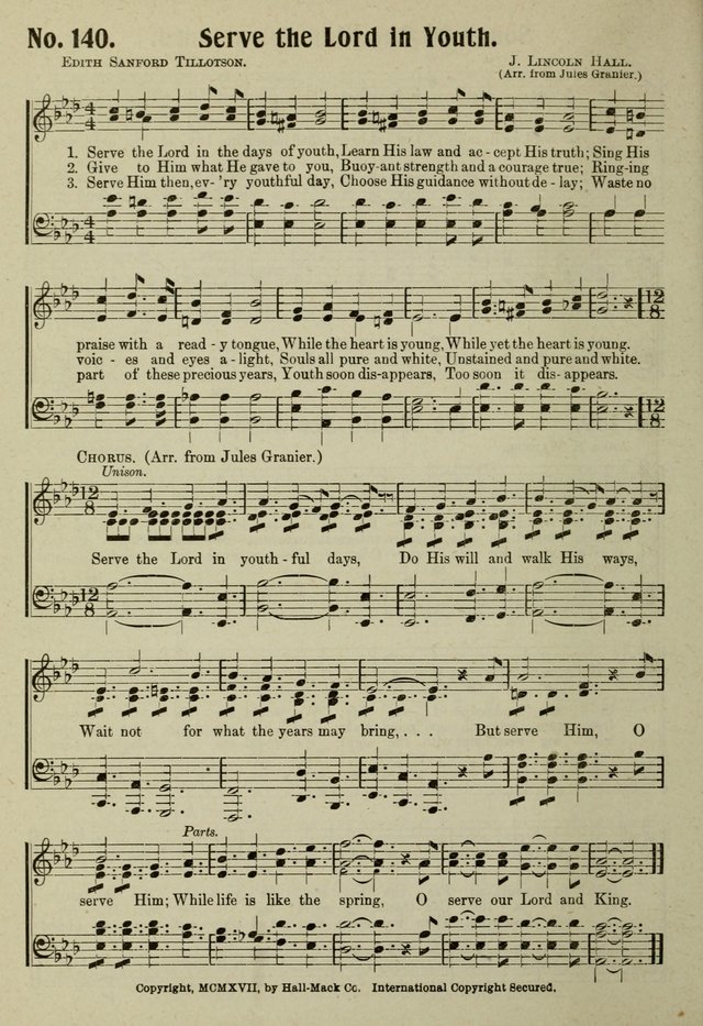Jubilate : A Modern Sunday-School Hymnal page 141