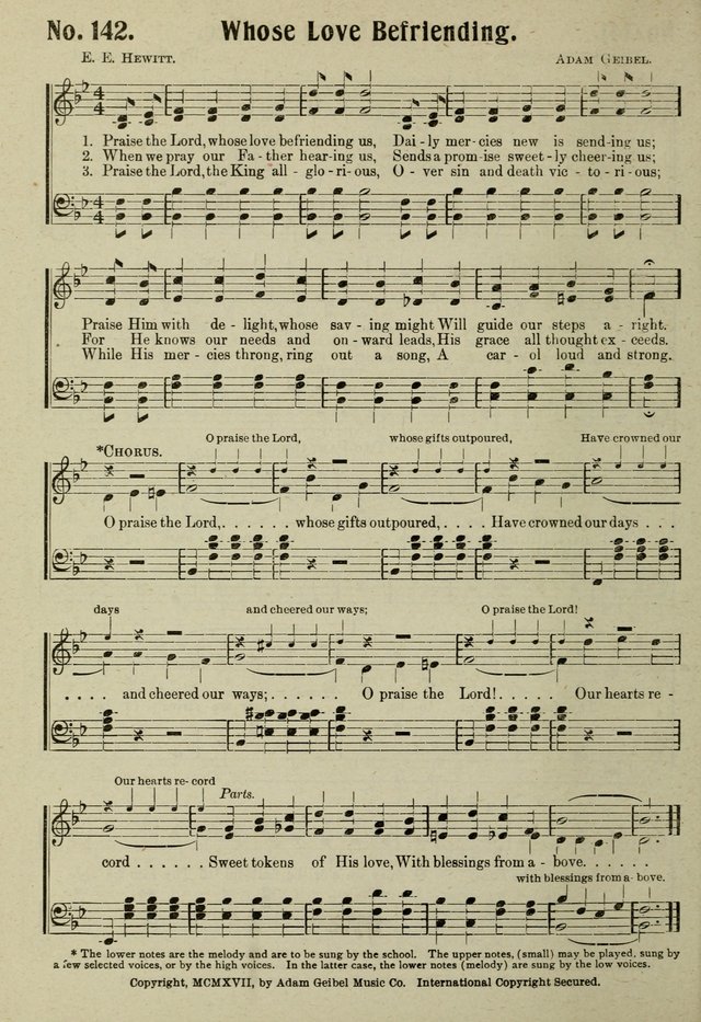 Jubilate : A Modern Sunday-School Hymnal page 143