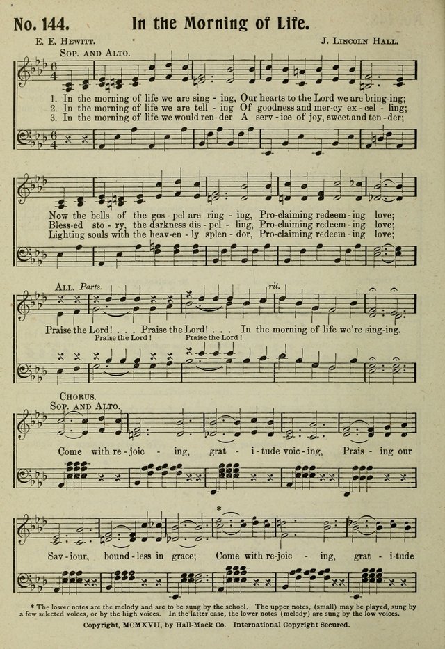 Jubilate : A Modern Sunday-School Hymnal page 145